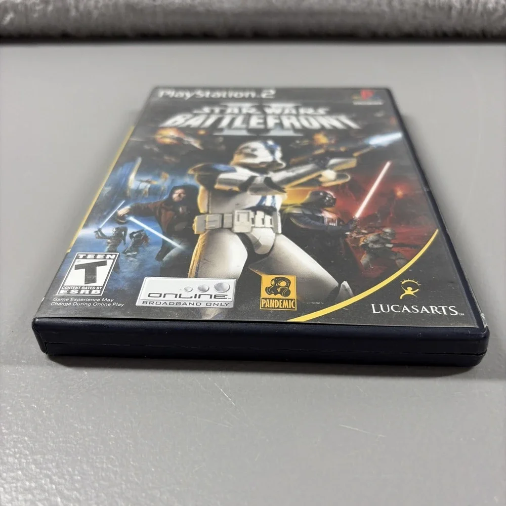 Star Wars Battlefront 2 PS2 Playstation 2 CIB RPG Role Paying Adventure